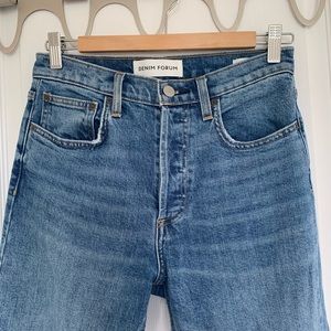Denim Forum The Yoko High Rise Slim Jean